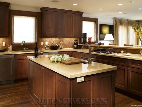 Bestone Quartz Stone Surfaces with Eased Edge Quality Guaranteed Available for 2/3cm Thick