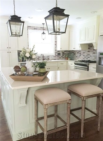 Building Material Engineered Quartz Stone Kitchen Countertop Non-Porous Surface and Unique Blend Of Beauty and Easy Care for Multifamily/Hospitality Projects Standard Slab Sizes 3000*1400mm and 3200*1