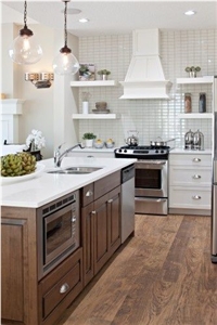 Man-Made Stone Tabletops Countertop Resistant to Stains,Heat and Scratches,Qualified for European Standards,More Durable Than Granite,Thickness 2cm with the Perfect Final Touch