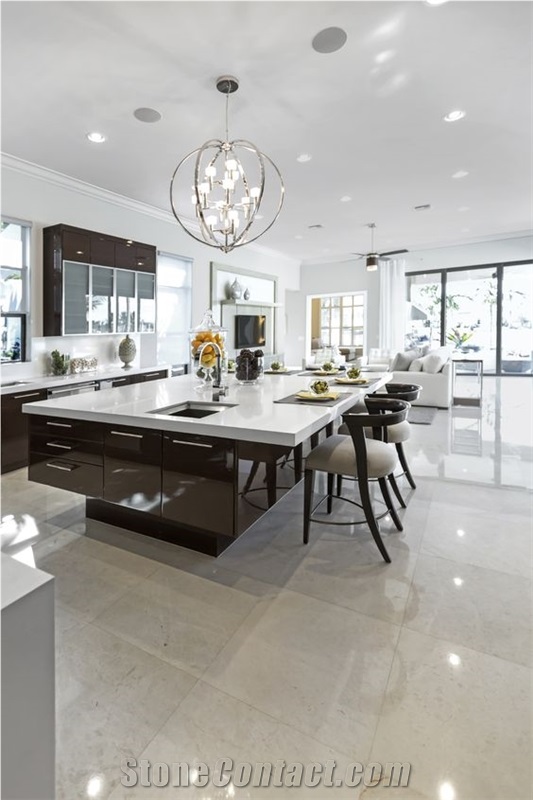 Quartz Stone for Kitchen Countertop,Non-Porous, Easy Maintenance,Standard Sizes 126 *63 and 118 *55 with Top Guaranteed Quality,Qualified for European Standards,More Durable Than Granite