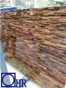 Tiger Eye Slab Semiprecious Stone Tile & Slab