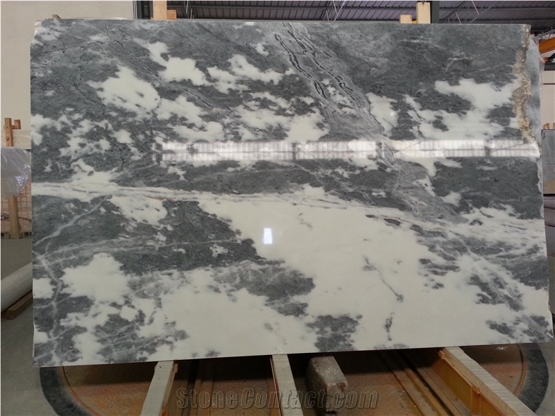Blue Lagoon Marble Tiles & Slabs, Grey Polished Marble Flooring Tiles, Walling Tiles