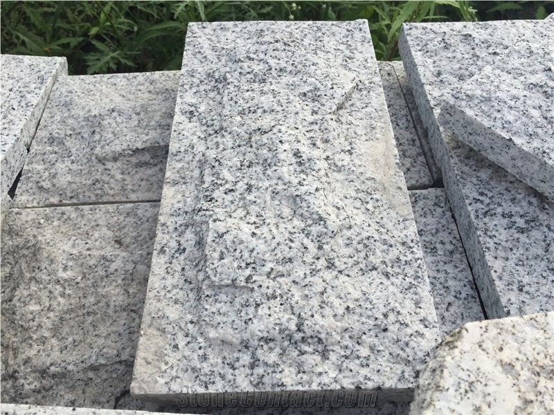 G603 Grey Granite Mushroom Corner Stone,Mushroom Wall Cladding