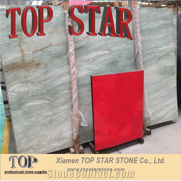Polished Gaya Quartzite Brazil Light Green Quartzite Tile & Slab