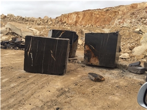 Nero Dorato Marble Blocks,Sahara Noir Mable,Noir Sahara,Nero Sahara,Nero Dorato Marble,Sahara Noir Marble Blocks