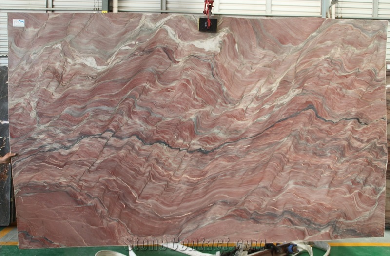 Rosa Fantasy Quartzite Tiles, Quartzite Slabs ,Quartzite Floor Covering