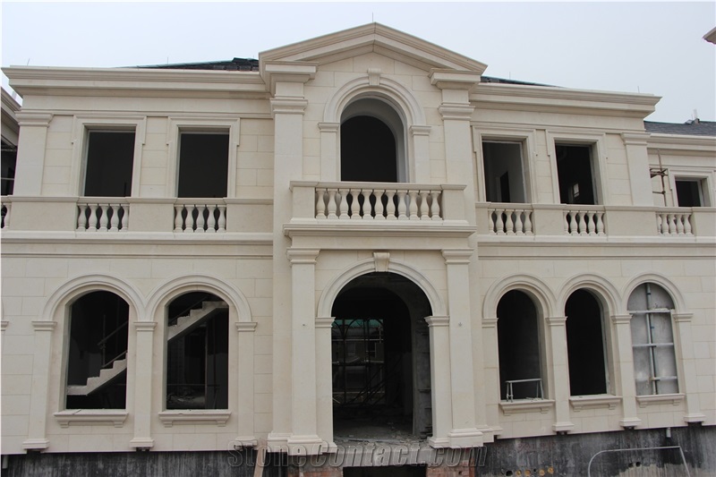 Thala Beige Limestone Walling Tiles, Building Stones