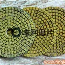 100mm Copper Bond Polishing Pads,For Stone Edge,Super Polishing Performance 3.0mm