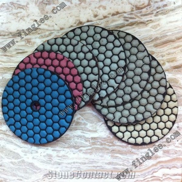 80/100Mm/125 Diamond Dry Polishing Pads