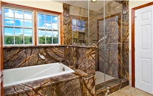 golden rainforest master bathroom decorating, yellow marble flooring tiles, Rain Forest Brown marble wall tiles, covering tiles golden rainforest master bathroom decorating, yellow marble flooring tiles, Rain Forest Brown marble wall tiles, covering tiles