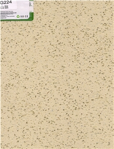 Quartz Stone Bright Yellow Quartz Stone Slab/Tile Wg224 Engineered Stone