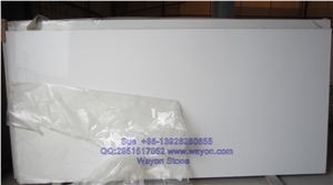 Quartz Stone Countertop/Quartz Island Top/Artificial Quartz Stone/Pure White Quartz Kitchen Counter Top/China Pure White Quartz Absolutly