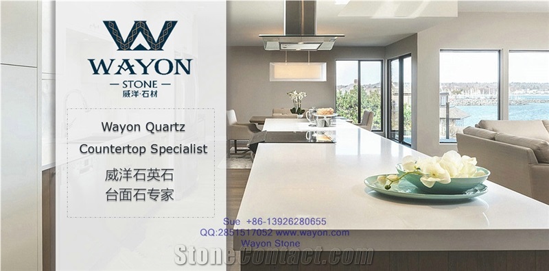 Quartz Stone Kitchen Top/Quartz Counter Top/Engineered Stone Island Top