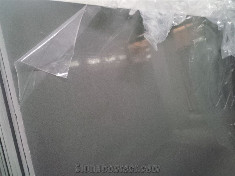 Quartz Stone Slab & Tile Pure Light Grey Wg026