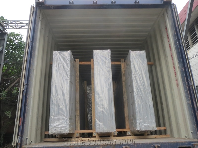 Quartz Stone Slab & Tile Silver Red Wg220
