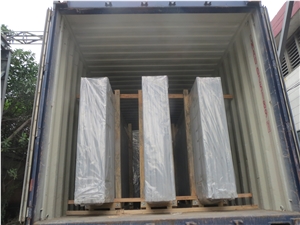 Quartz Stone Slab & Tile Silver Red Wg220