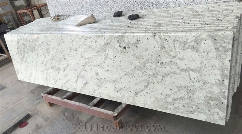 Andromeda White Granite Kitchen Countertop / Desk Tops / Bar Tops