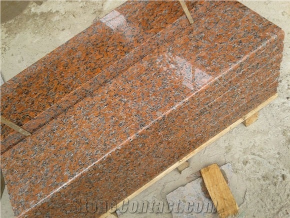 G562 Maple Red Granite Stairs & Steps