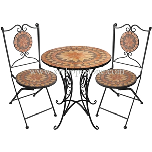 New Design Patio Mosaic Table Sets