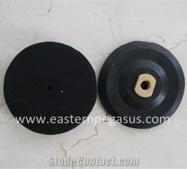 New Pad Supporter With Rubber Backer And Rubber Connector