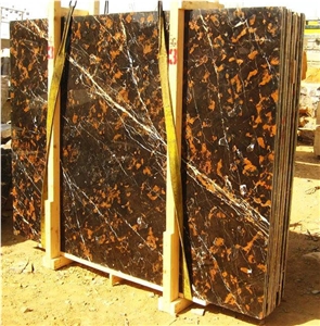 Micheal Angelo Marble Slabs & Tiles, Black & Gold Marble Slabs & Tiles