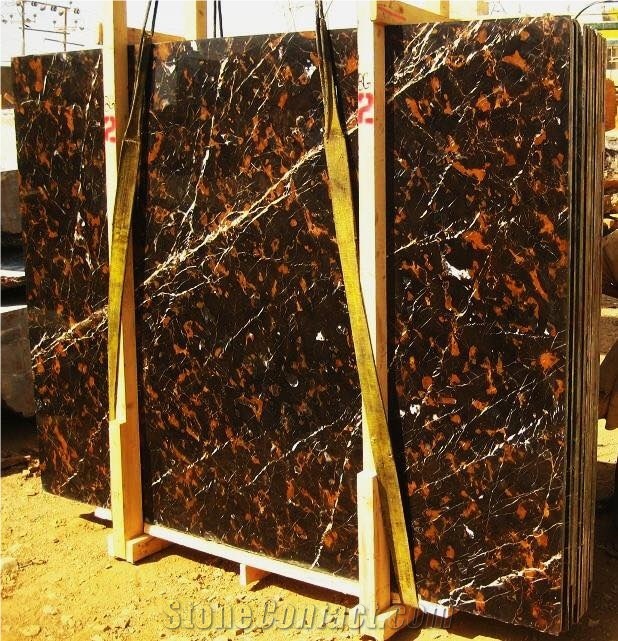 Micheal Angelo Marble Slabs & Tiles, Black & Gold Marble Slabs & Tiles