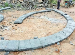 Bsalt Garden Paving, Basalt Garden Stepping Paver