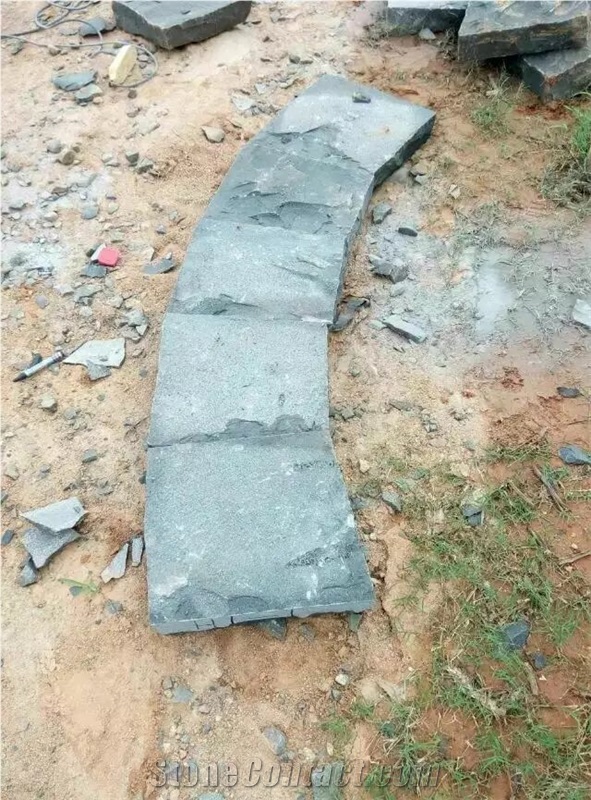 Bsalt Garden Paving, Basalt Garden Stepping Paver