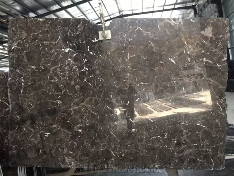 Dark Emperader Natural Stone Marble Tiles Slabs
