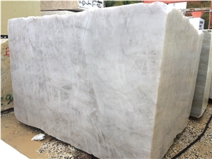 White Crystallo Quartzite Blocks