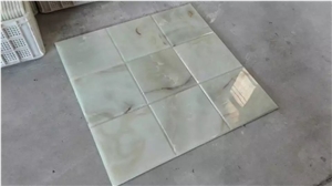 Ice White Onyx Tiles Background Tiles