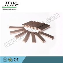 300-600mm JDK Diamond Fan Segment And Saw Blade For Marble Edge Cutting