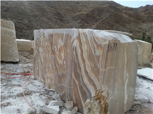 Muti Color Orange Onyx Blocks