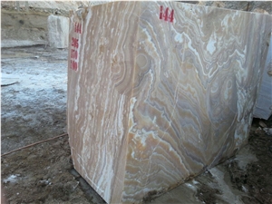 Muti Color Orange Onyx Blocks