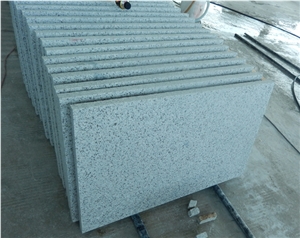 Chinese Flamed Camelia White Granite Flooring for Landscape