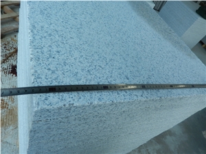 Chinese Flamed Camelia White Granite Flooring for Landscape