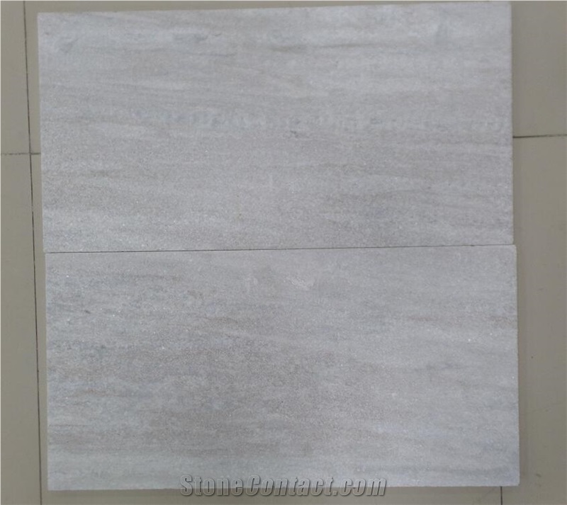 Flamed Golden White Quartzite Tiles and Flooring for Landscape