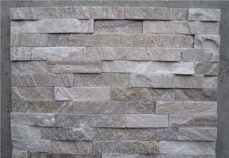Flamed Golden White Quartzite Tiles and Flooring for Landscape