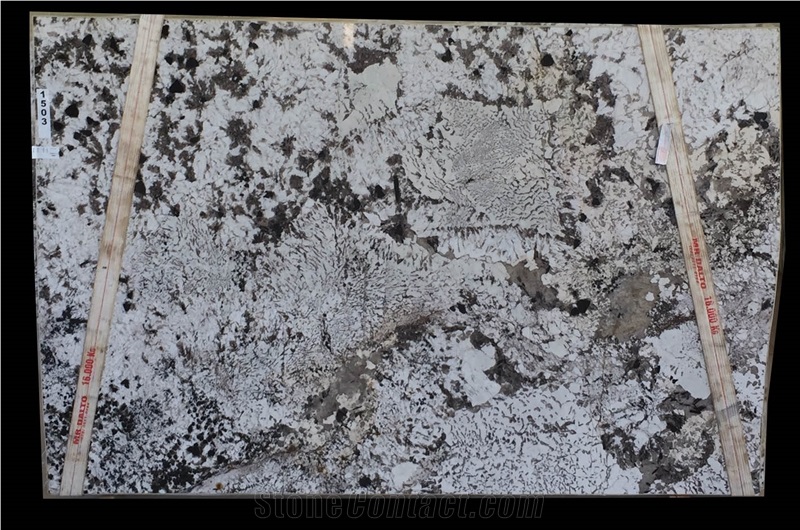 Polished Delicatus White Granite Slabs, Brazil White Granite