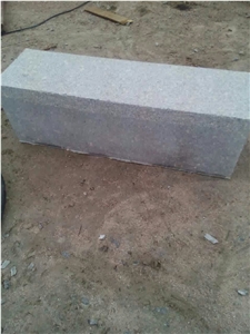 G375 Light Grey Granite Shaped Curbstone Sides Stone Kerbstone