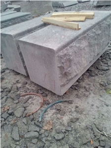 Silver Gery G341 Granite Garden Sitting Blocks Radius Sets Kerbstone