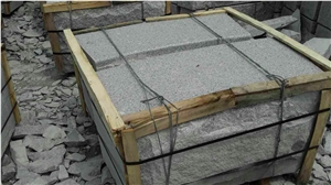 Silver Gery G341 Granite Garden Sitting Blocks Radius Sets Kerbstone