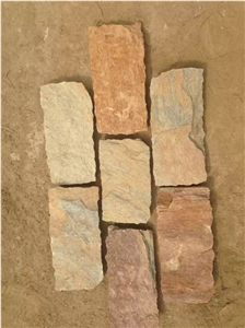 Yellow Slate Flagestone Paving Tiles Slabs French Pattern
