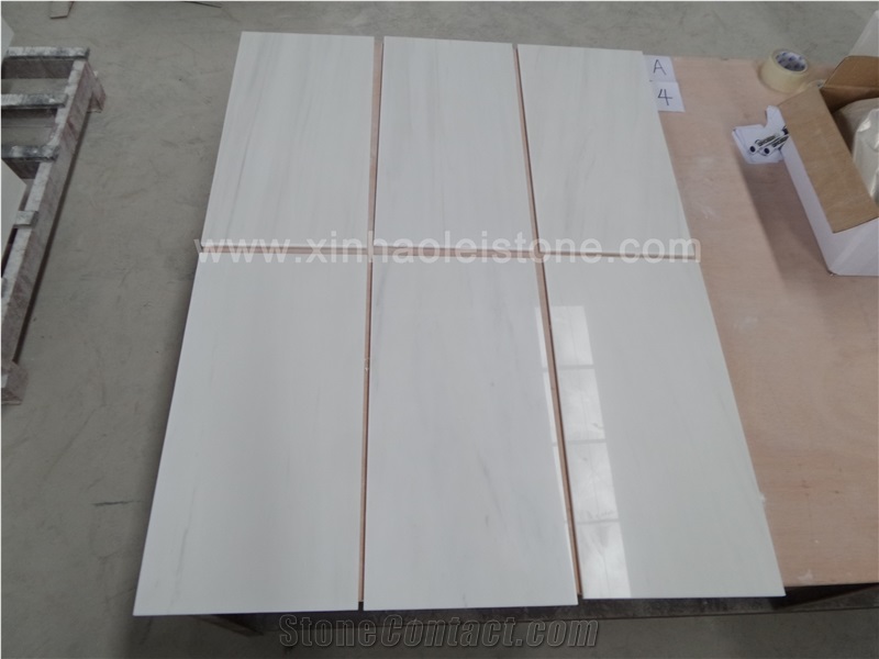 Bianco Dolomiti Marble Tiles, White Marble Tiles for Walling/Flooring