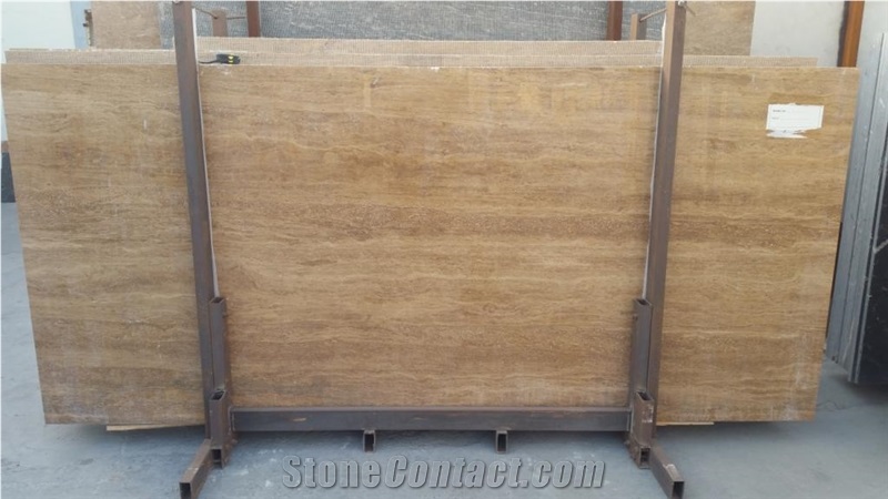 Noce Brown Travertine Tiles & Slabs, Brown Iran Travertine Tiles & Slabs Polished