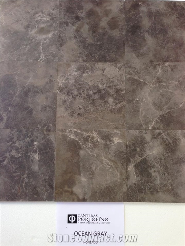 Ocean Gray Marble Tiles