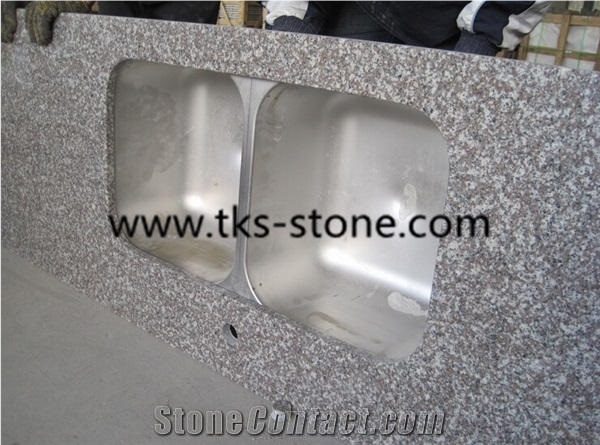 Chinese Pink Granite G664 Granite Kitchen Countertop Brainbrook Brown Granite