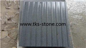 G654 China Grey Granite Sesame Black Dark Impala Kobra Grey Blind Pedestrian Tactile Paver
