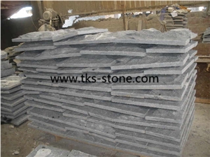 G654 Granite Mushroom Stone,Padang Dark Granite Mushroomed Cladding
