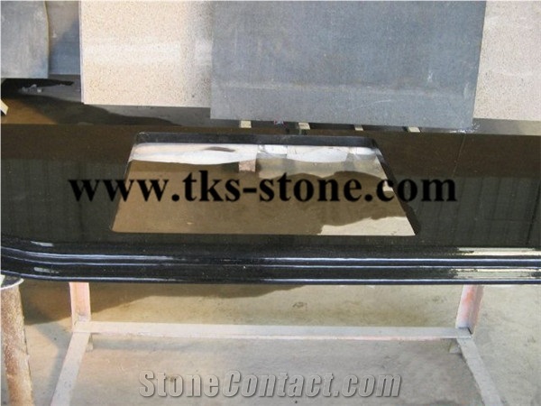 Shanxi Black Countertops,Absolute Black Granite Kitchen Worktops/Countertops/Island Tops,Custom Countertops,Engineered Stone Kitchen Countertops,Granite Countertops